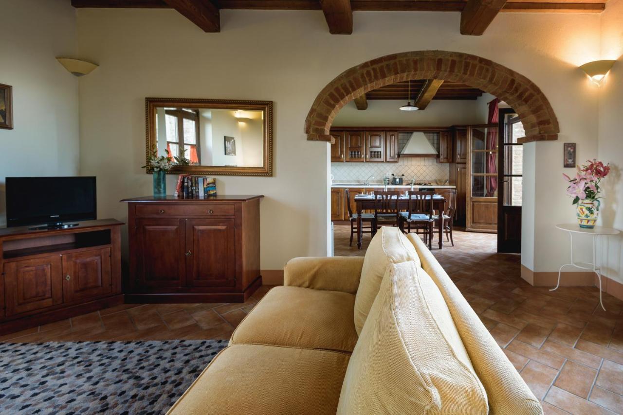 Podere Ampella Villa San Giovanni d'Asso Luaran gambar
