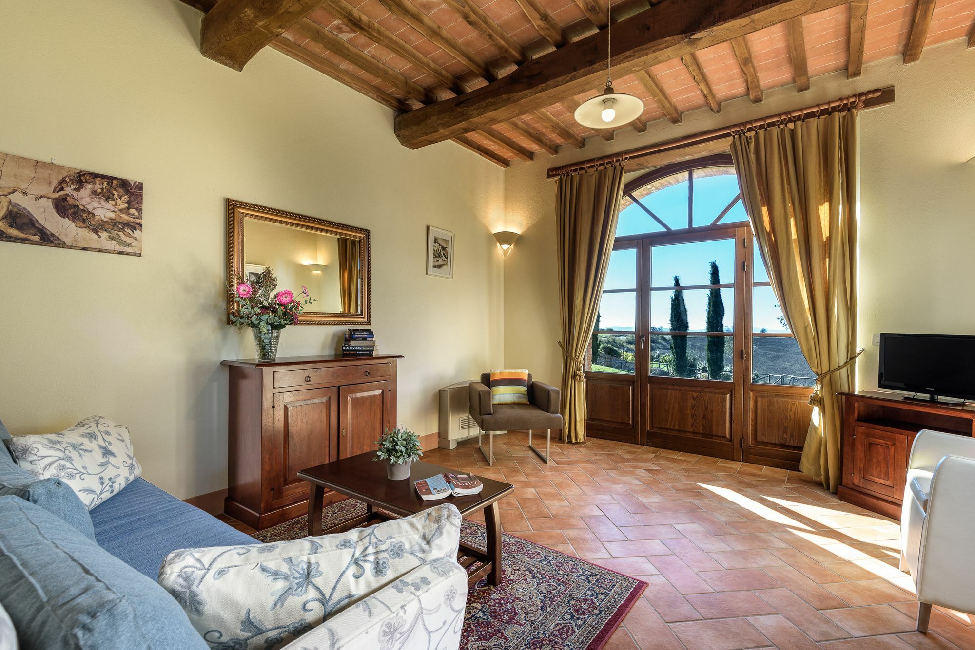 Podere Ampella Villa San Giovanni d'Asso Luaran gambar